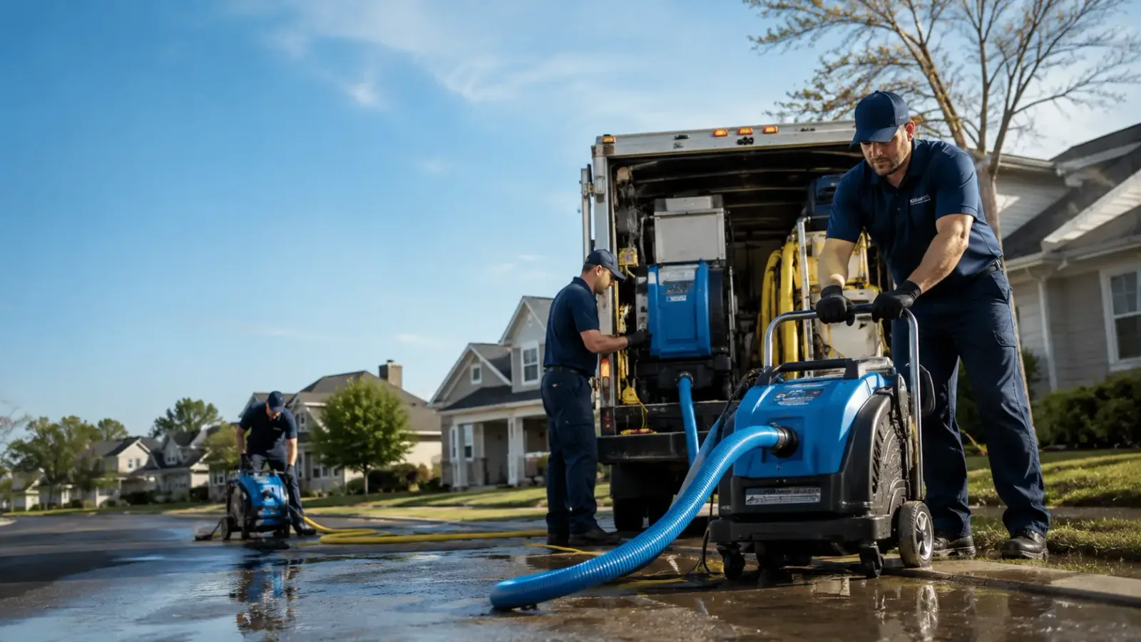 Flood Damage Cleanup in Union Center, WI